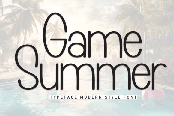 Discover Game Summer: A Whimsical Handwritten Font
