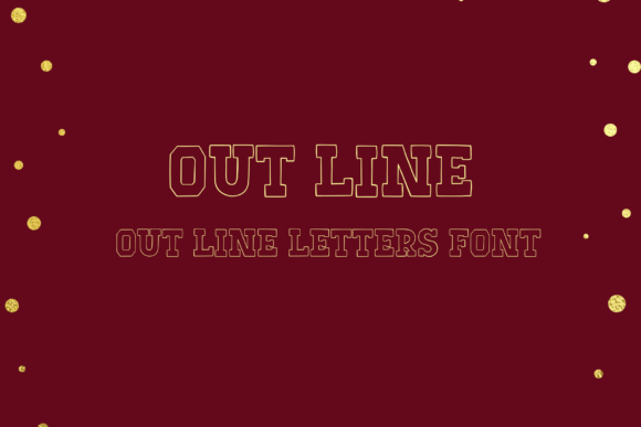Discover the Charm of Out Line Font
