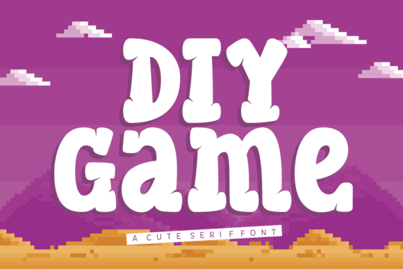 Diy Game: A Playful Slab Serif for Bold, Fun Designs