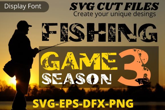 Fishing Game: A Cool, Useful & Unique Decorative Font