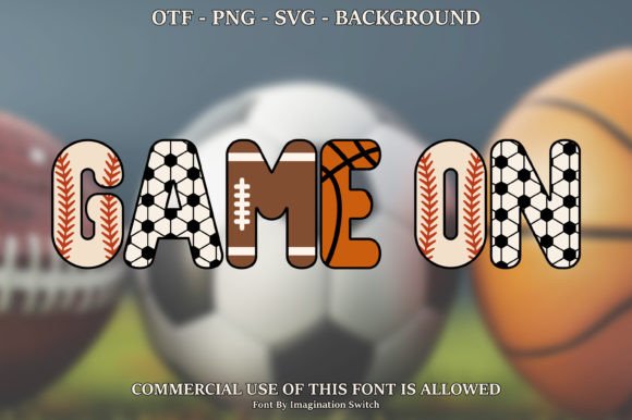 Game on Collection: A Creative Color Font for Modern Projects