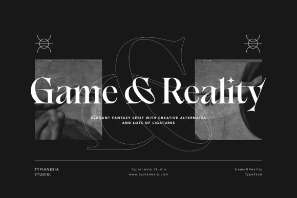 Game & Reality: Elegant Fantasy Serif for Creative Projects