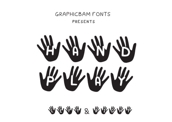 Hand Play: A Font for Creative and Playful Designs