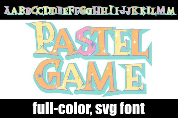 Pastel Game: A Retro-Fantasy Font for Modern Creators