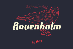 Ravenholm Slant: A Gothic Font with Modern Edge