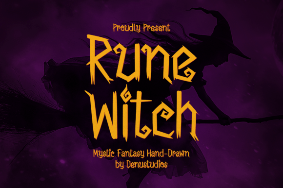 Rune Witch: A Mystic Font for Enchanting Designs