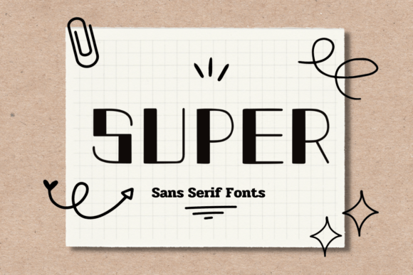 Super: Bold Sans Serif Font for Confident Designs