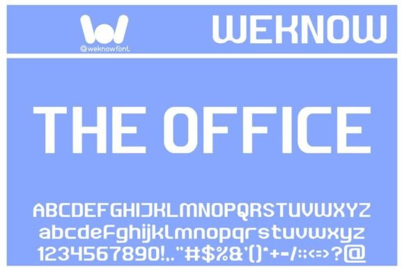 The Office: A Versatile Sans Serif Font for Every Project